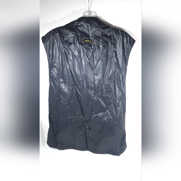 NWT VINTAGE Nike Women's Full Zip Running Vest W/ Pockets Medium (8-10) Black - Picture 8 of 16